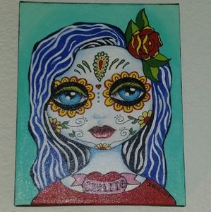 Día de los Muertos Painting